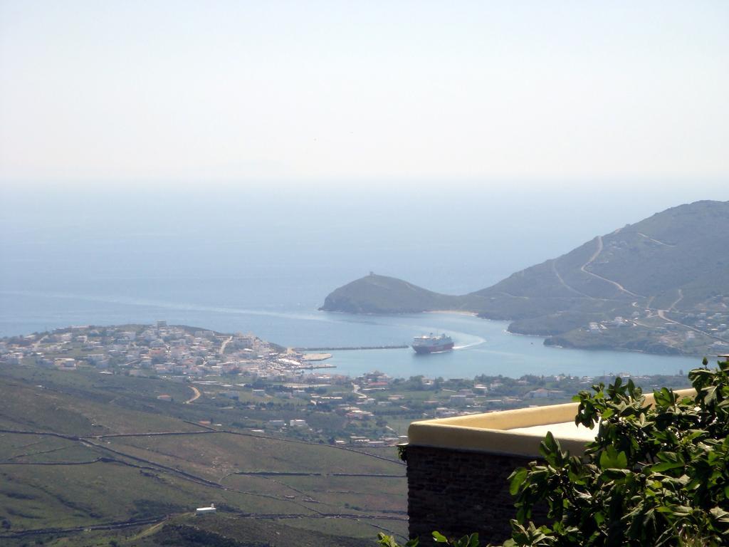 Villa Pergola Andros Gavrio Exteriér fotografie